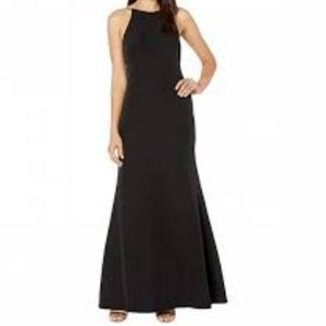 WAYF The Nina Cowl Back Gown Black Size Small